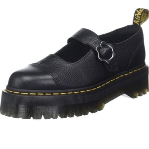 Dr. Martens Black Platform Mary Jane Shoes